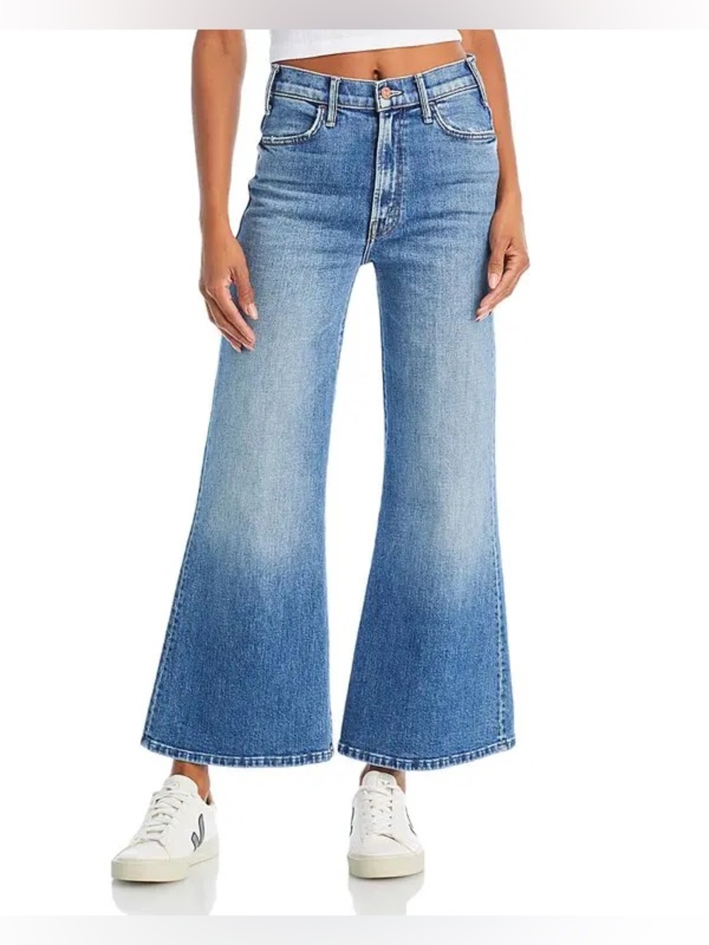 Mother Denim The Hustler Roller Ankle in High on the Hog Size 26 - Picture 3 of 15